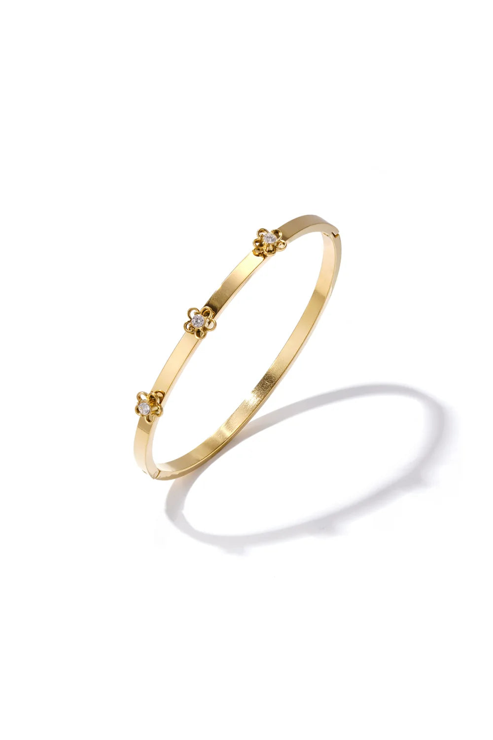 🌼 Golden Daisy Bangle